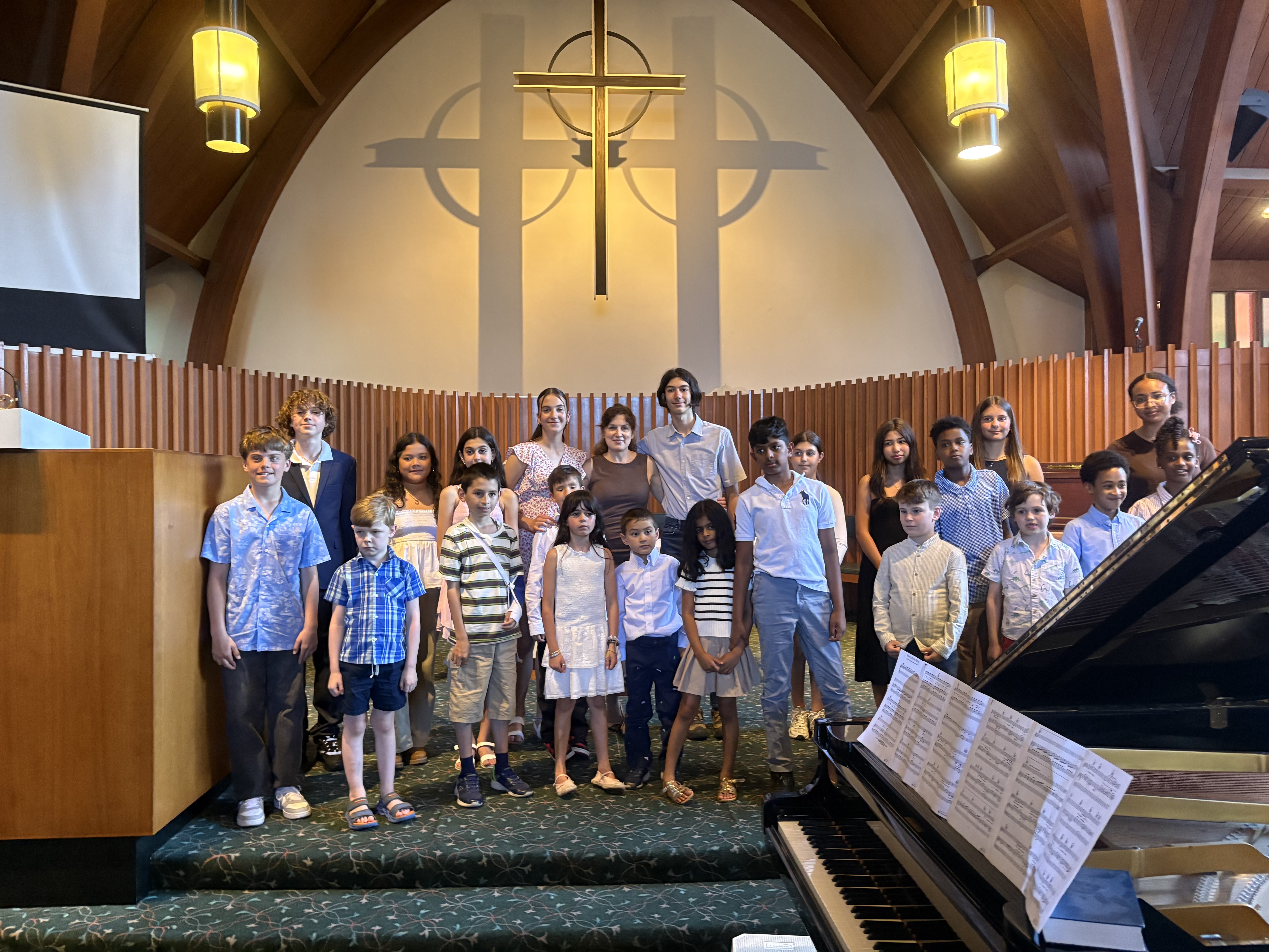 2026 Annual Student Recital group photo